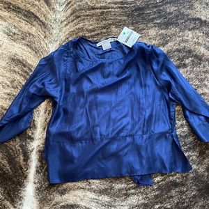 NWT Gretchen Scott Nanjing Blouse M